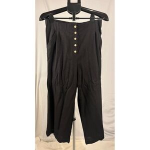 Ambiance Apparel Women's Black Dress Pants Size L Straight Leg Work Trousers